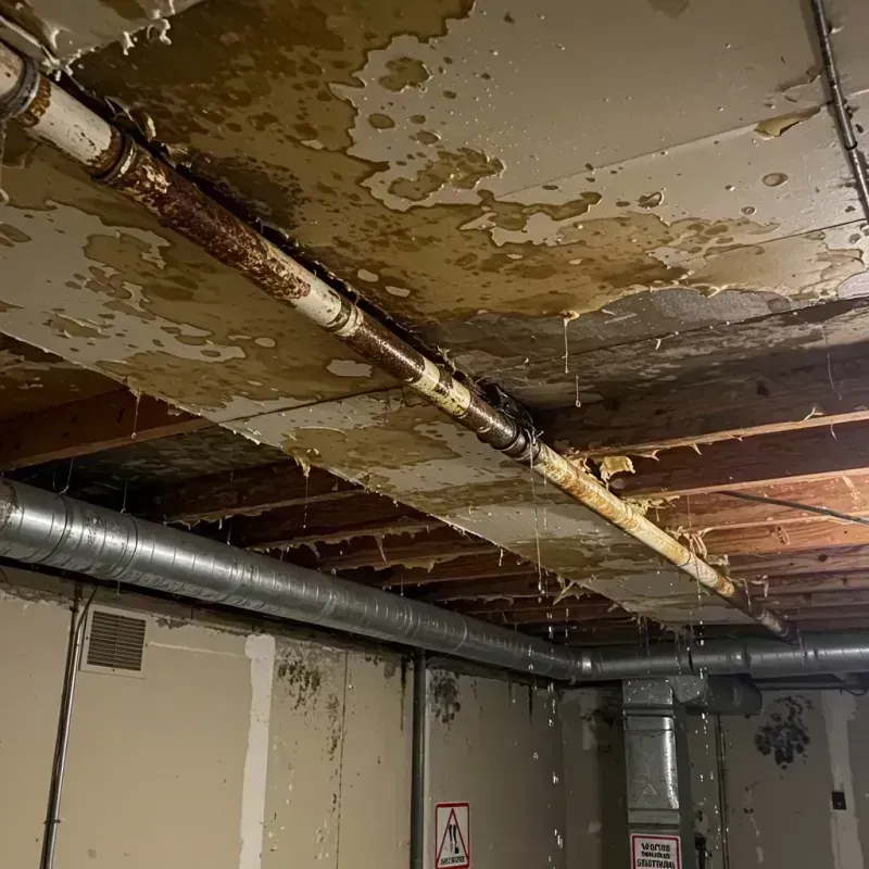 Ceiling Water Damage Repair in Calverton Park, MO