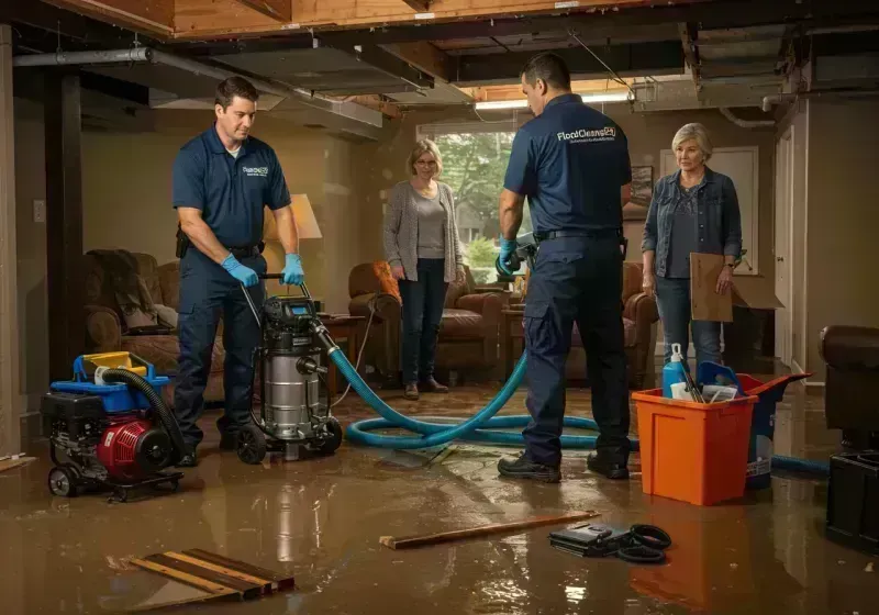 Basement Water Extraction and Removal Techniques process in Calverton Park, MO